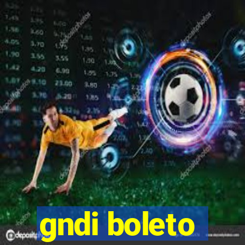 gndi boleto